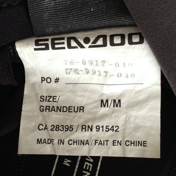 Sea-Doo BRP 4 Way Ultra Flex Men’s Short Wetsuit Size M Water Sports Jet Skiing - Picture 13 of 13